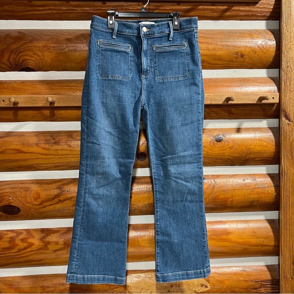 LOFT Mid-Wash Blue Women’s Denim Jeans 29/8 - Picture 1 of 5